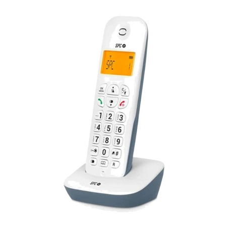 teléfono inalámbrico dect con pantalla iluminada y manos libres air 7300