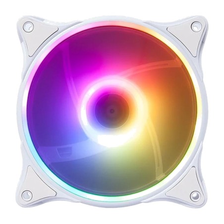 pc case fan with addressable lighting and translucent blades argb-n-18 120mm