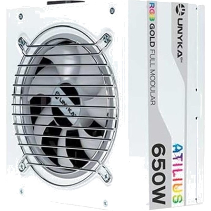 UNYKACH Fuente de alimentación ATX modular para PC