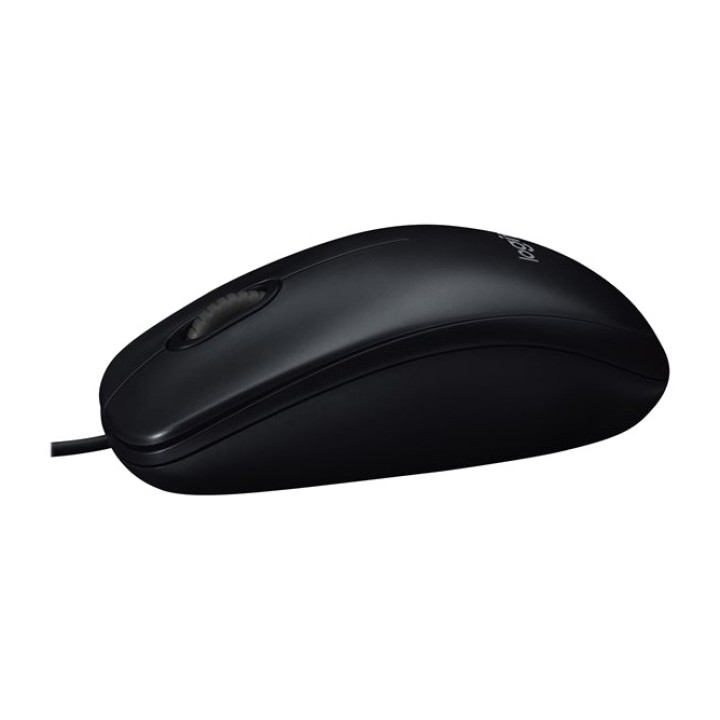 LOGITECH Ratón óptico con cable USB B100 800DPI