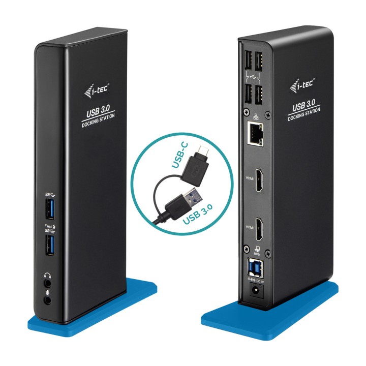 I-TEC Docking station universale USB 3.0 con doppia HDMI,