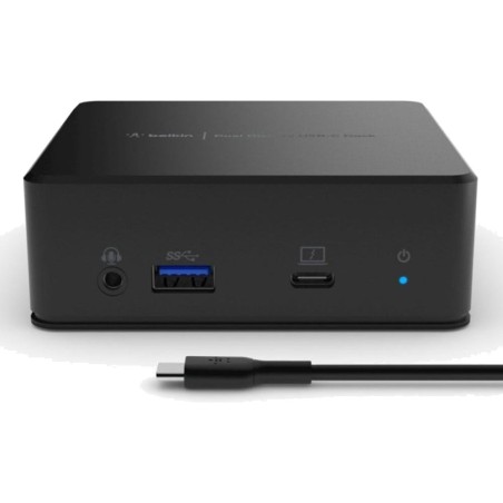 docking station usb-c 7 in 1 con doppia hdmi inc002vfbk 135w
