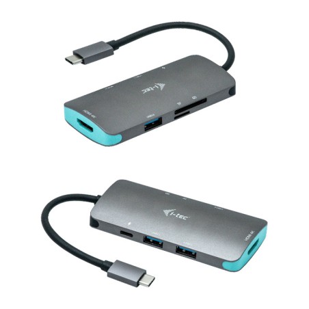 mini usb-c docking station with 4k hdmi, sd card reader and power delivery charging c31nanodockpd 100w