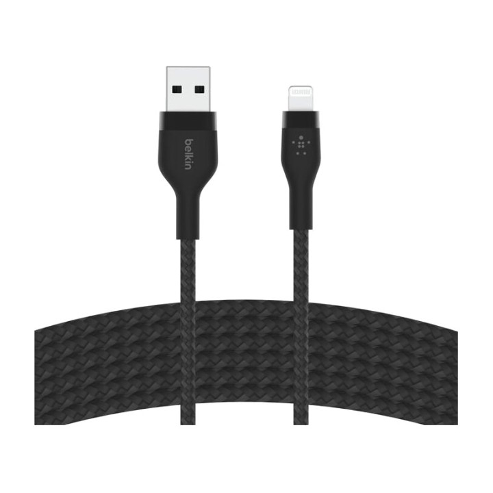 BELKIN Cable trençat de Lightning a USB-A amb nucli flexible