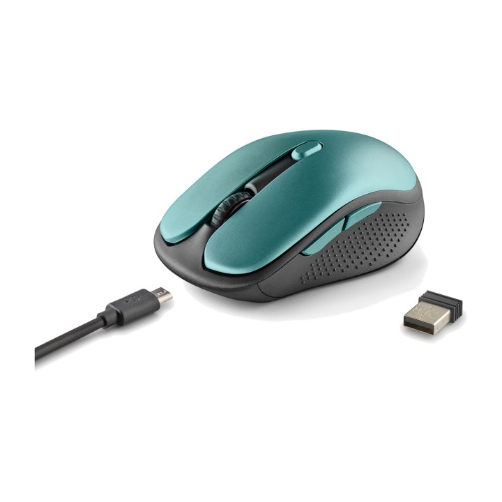 NGS Souris sans fil rechargeable et silencieuse pour