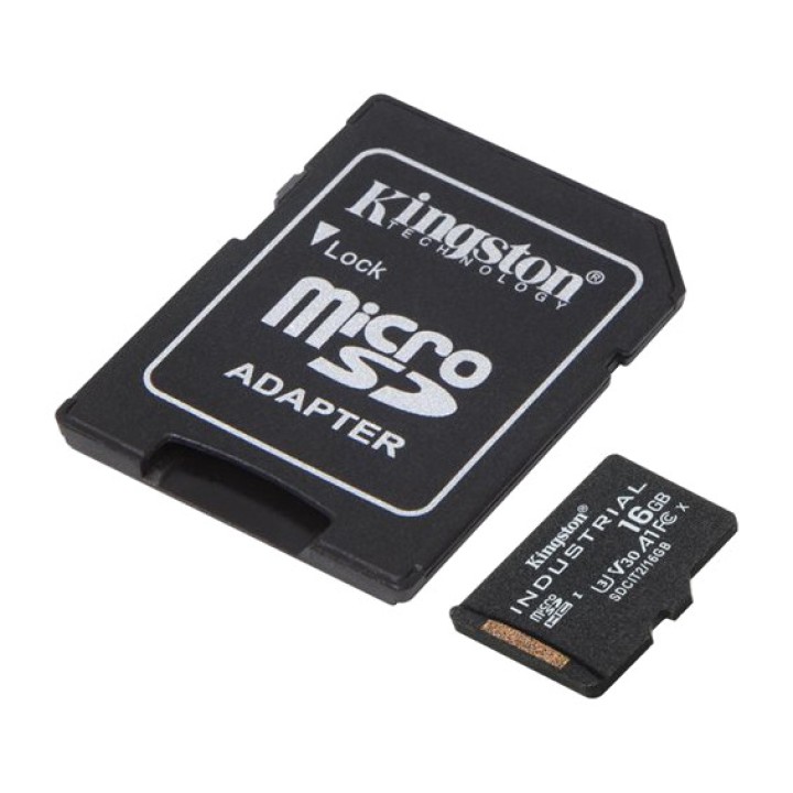 KINGSTON Tarjeta de memoria microSDHC industrial con