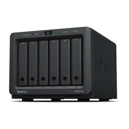 compact 6-bay nas server for 2.5-inch drives diskstation-ds620slim