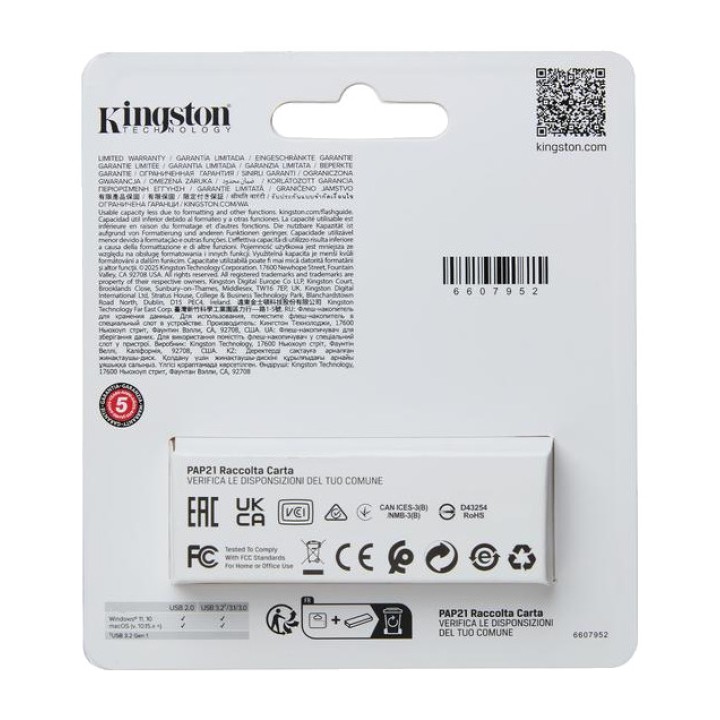 KINGSTON USB pomnilnik DATATRAVELER-EXODIA-S 512GB 3.2