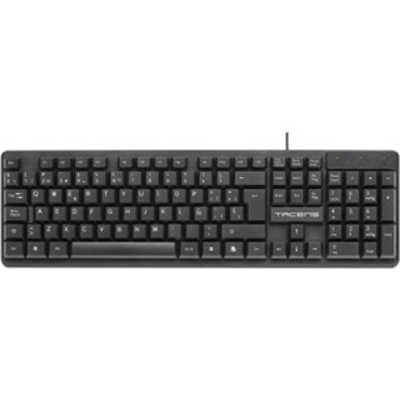 clavier espagnol à membrane avec câble usb anima ak0 qwerty-es