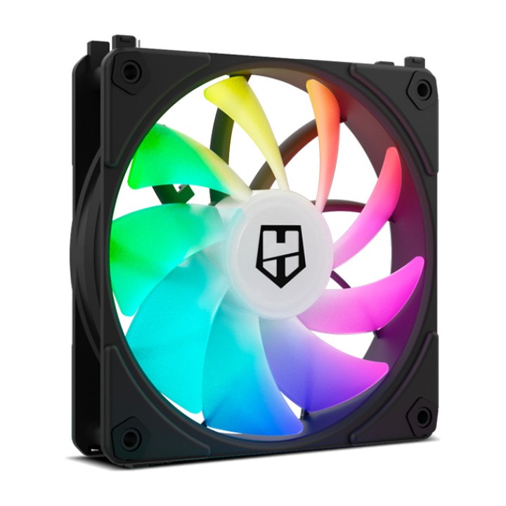 NOX Kit de 3 ventilateurs de boîtier ARGB HUMMER-EASYLINK