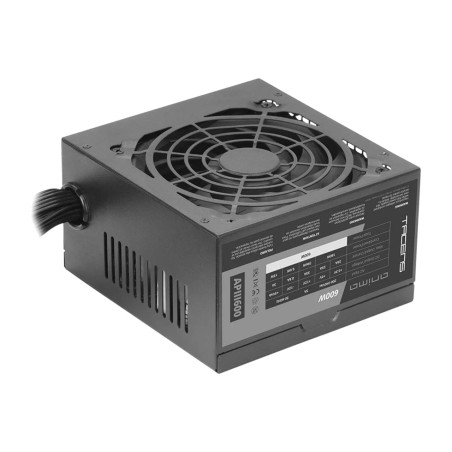 alimentation atx silencieuse avec contrôle thermique anima apiii600 600w