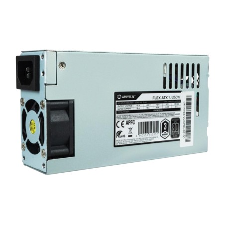 alimentation flex atx pour serveur sans boîtier 1u 250w apfc 150x85x40mm