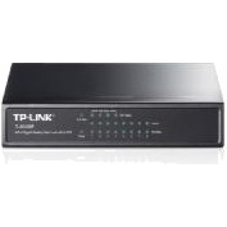 switch gigabit non manageable à 8 ports avec 4 ports poe 1000mbps 802.3af