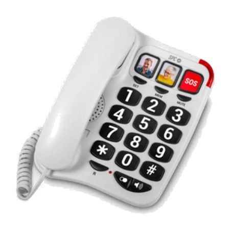telefono fisso per anziani con tasti grandi e vivavoce comfort-numbers-2 3295