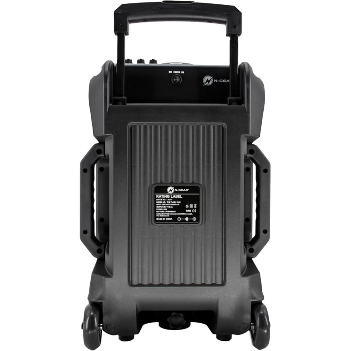 N-GEAR Přenosný Bluetooth reproduktor na vozíku s 10palcovým