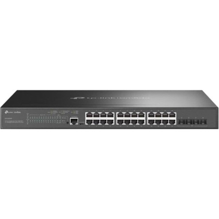 switch gestionado gigabit de 24 puertos poe+ con 4 ranuras sfp+ 10g omada sg3428xmp l2+