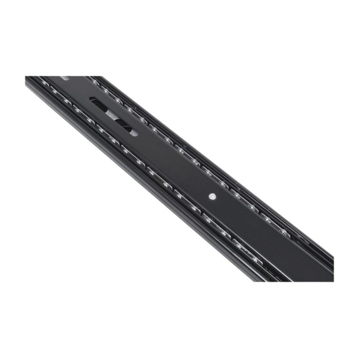 UNYKACH Pair of telescopic rails for rack case 1U-2U-3U-4U