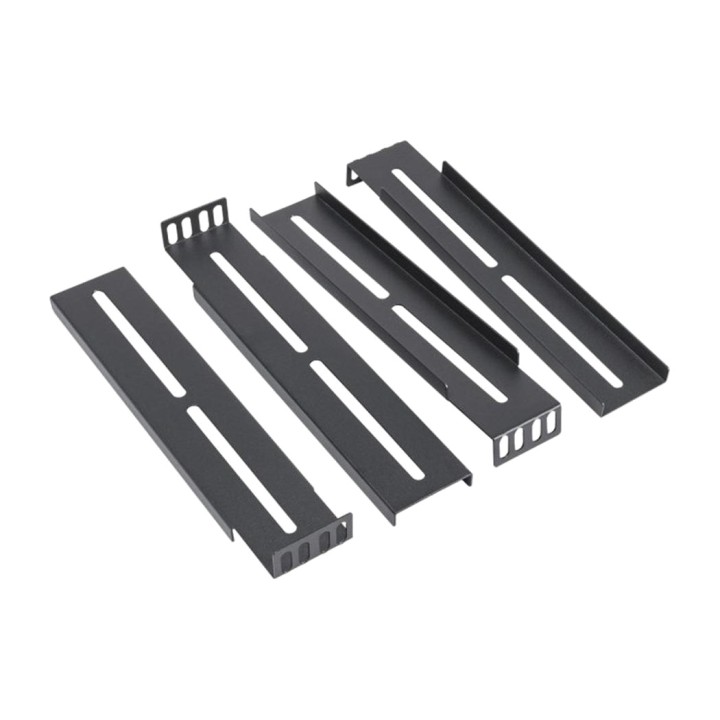 UNYKACH Pair of telescopic rails for rack case 1U-2U-3U-4U