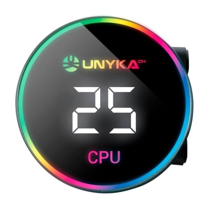 UNYKACH CPU-Flüssigkeitskühlungs-Kit mit ARGB-Beleuchtung