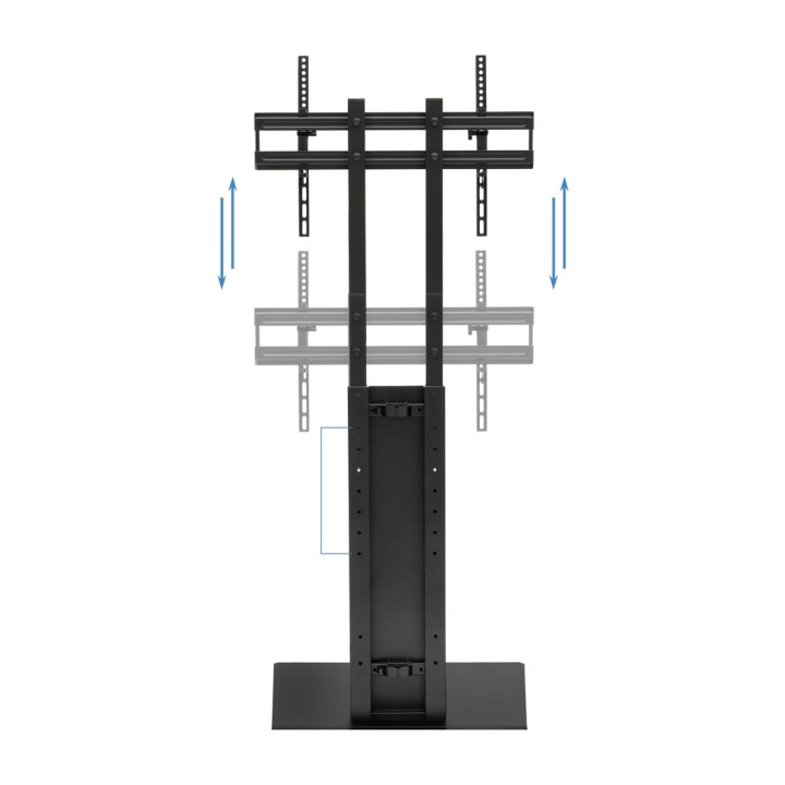 TOOQ Floor stand with 7 height settings for TV
