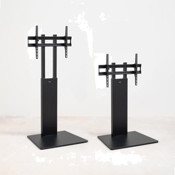TOOQ Floor stand with 7 height settings for TV