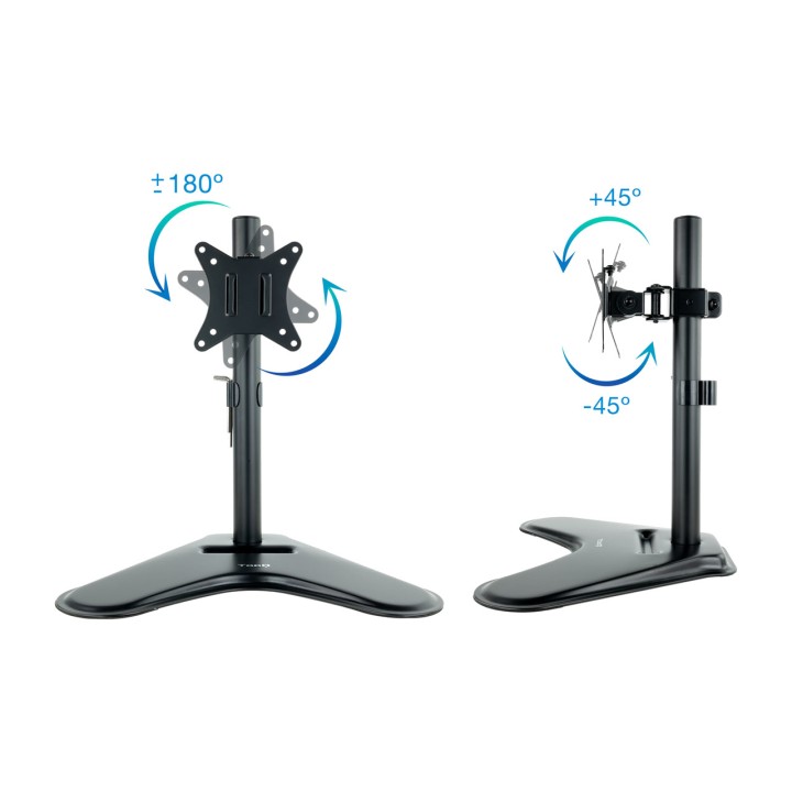TOOQ Dreh- und neigbare Tischhalterung für Monitor DB1701TN