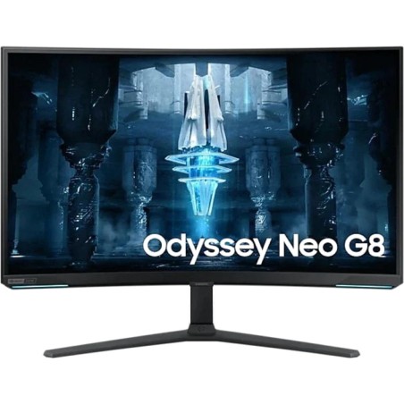 curved mini led gaming monitor odyssey-neo-g8 g85nb 32" 4k uhd 240hz s32bg850np