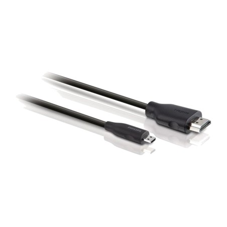 cable adaptador de micro hdmi a conector estándar swv2462w 150 cm