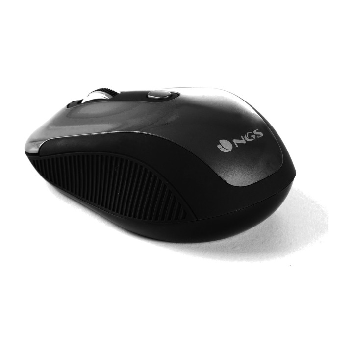 NGS Mouse ottico wireless a 3 pulsanti con nano ricevitore