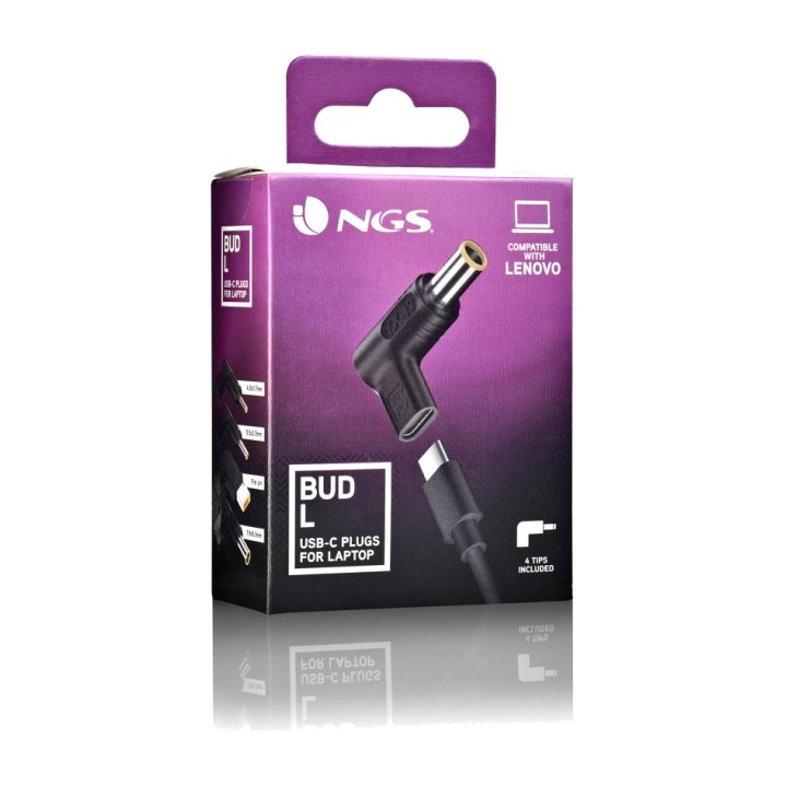 NGS Kit de conectores USB-C para carregar notebooks