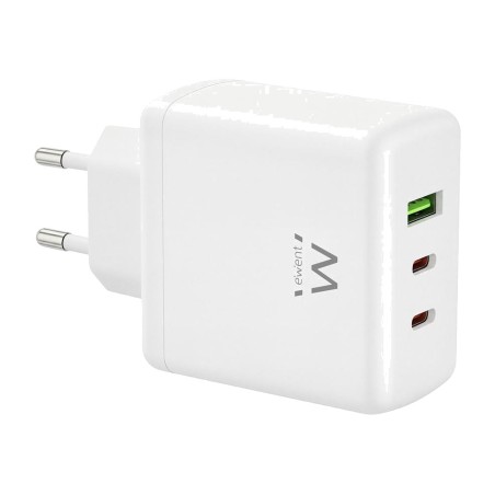 gan-schnellladegerät für die steckdose ew1333 65w 2xusb-c 1xusb-a