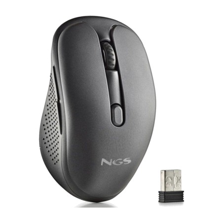 rechargeable multi-device wireless laser mouse with usb-a receiver evo-peep 3200dpi