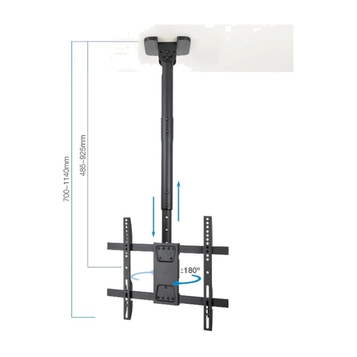TOOQ Supporto da soffitto per televisore LPCE1175TSLI 32-75"