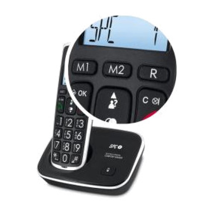 SPC Vezeték nélküli DECT-telefon két kézibeszélővel idősek