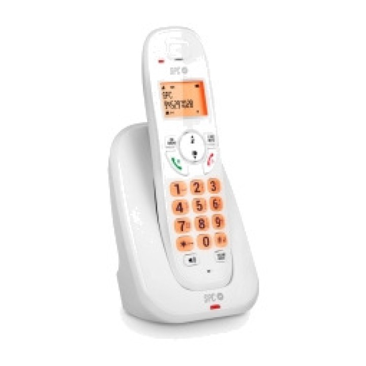 SPC DECT cordless phone with backlit display and phonebook
