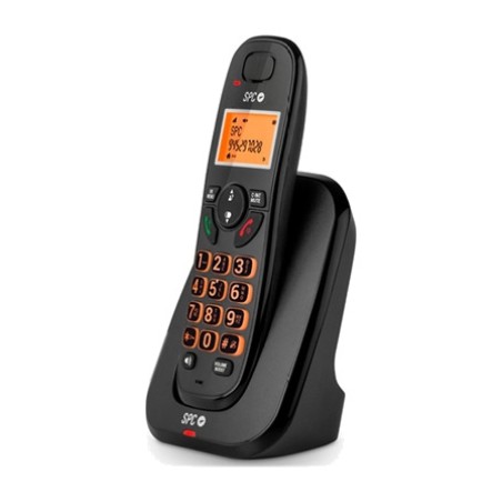 teléfono inalámbrico dect con pantalla iluminada y agenda kairo 7331