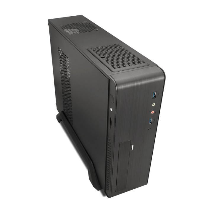 TOOQ Case slim per PC con alimentatore e lettore di schede