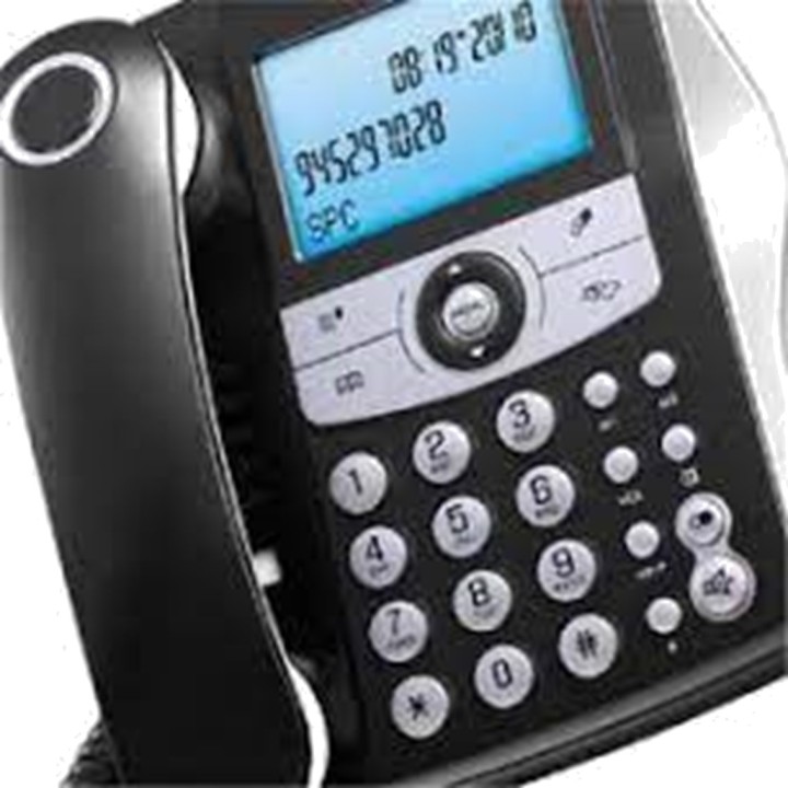 SPC Teléfono fijo con identificador de llamadas, pantalla