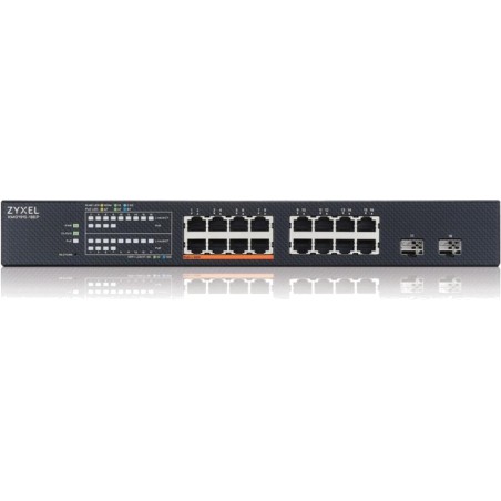 switch gestionado de 16 puertos 2,5gbe poe con 2 sfp+ xmg1915-18ep