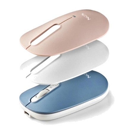souris sans fil rechargeable multi-appareils avec coques interchangeables shell-rb 1600dpi