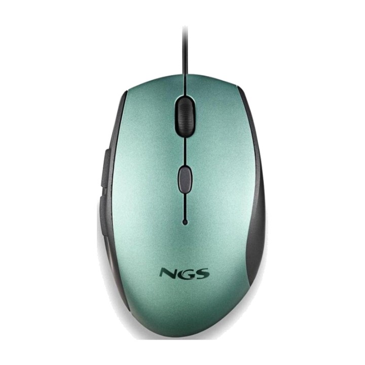 NGS Rato ergonómico silencioso com cabo USB MOTH 1600DPI