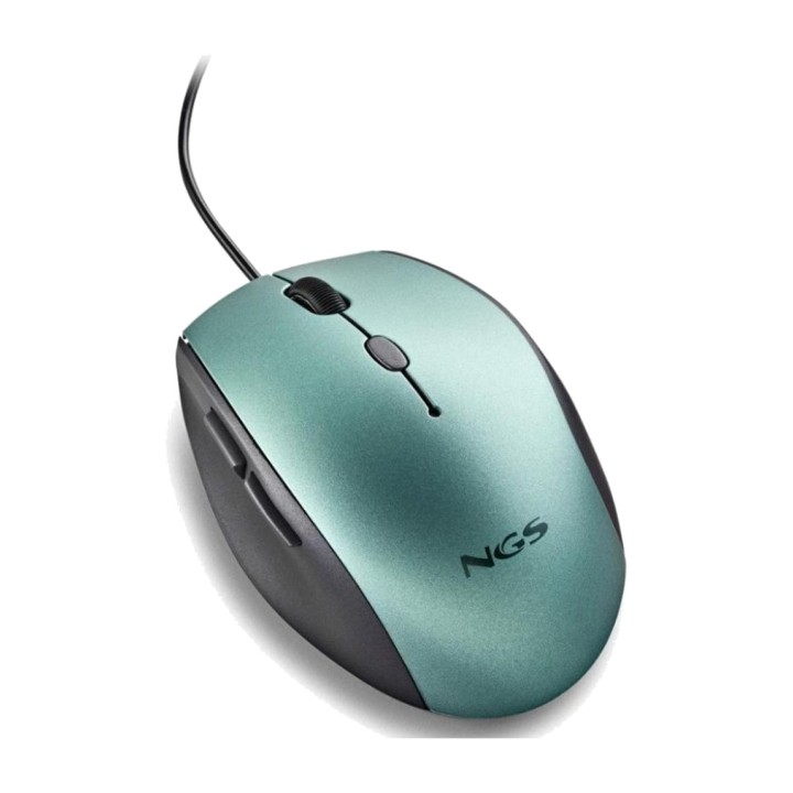 NGS Rato ergonómico silencioso com cabo USB MOTH 1600DPI