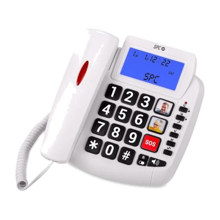 corded landline phone for seniors with large buttons and amplified volume confort-volume-2 3296