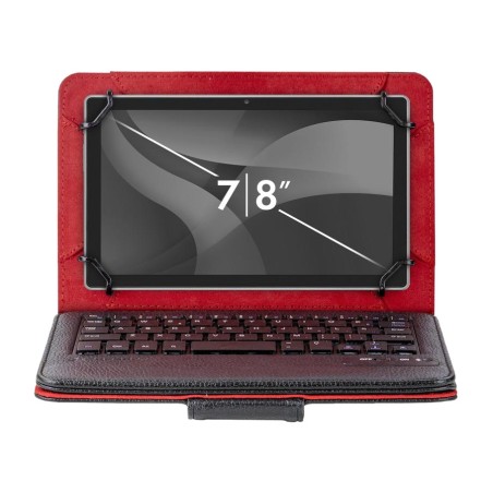 universelle tablet-hülle mit bluetooth-tastatur 7"-8"