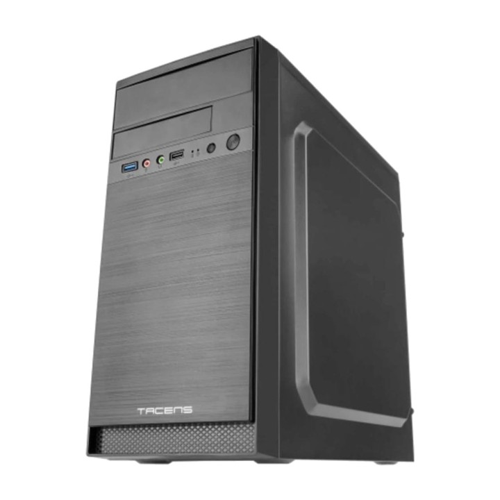 TACENS Carcasă PC minitower cu panou frontal din aluminiu