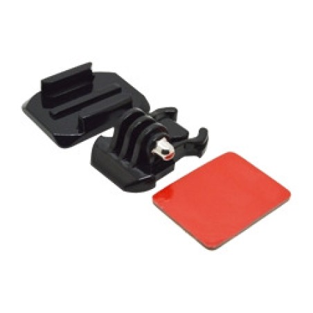 support adhésif incurvé pour caméra sportive sur casque 3m gopro-hero