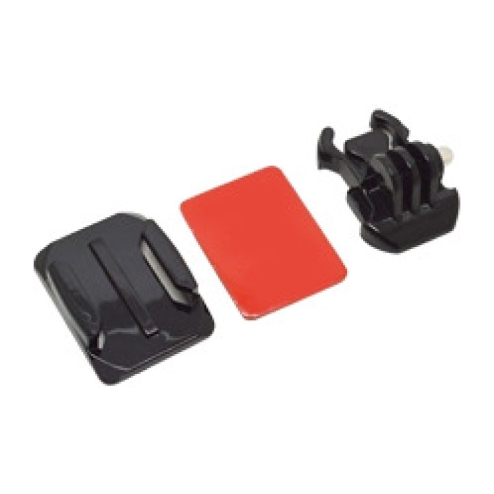 PHOENIX Supporto adesivo curvo per casco per action camera