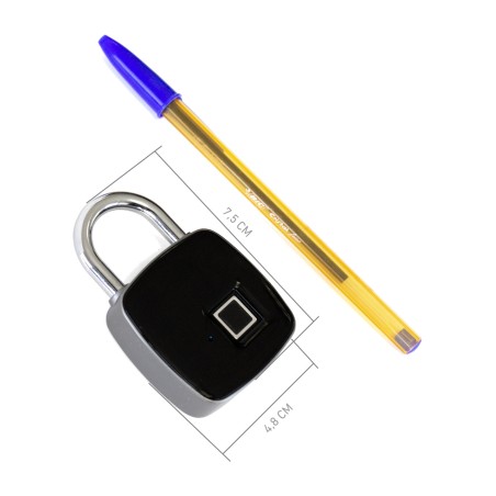 vedenkestävä älykäs sormenjälkiriippulukko digilock-ip65