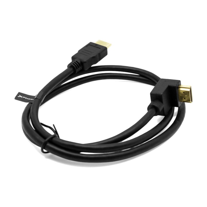 PHOENIX HDMI-kabel med vinklet stik på 90 grader 2.0 4K