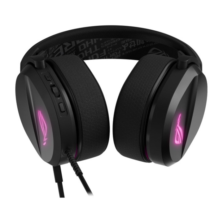 ASUS Gaming-hovedtelefoner med kabel og mikrofon ROG PELTA